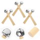 thumbnail image 2 of ColoMX 6pcs Funny Baby Hand Rattles Kindergarten Enseñanza Musical Ayudas de Hand Rattles, 2 of 8
