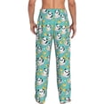 thumbnail image 7 of Salouo Panda Bathing Print Pajama Pants for Men, Lounge Pants Elastic Waistband Casual Men's sleepwear Loungewear Sleep Pajama Pant -Medium, 7 of 7