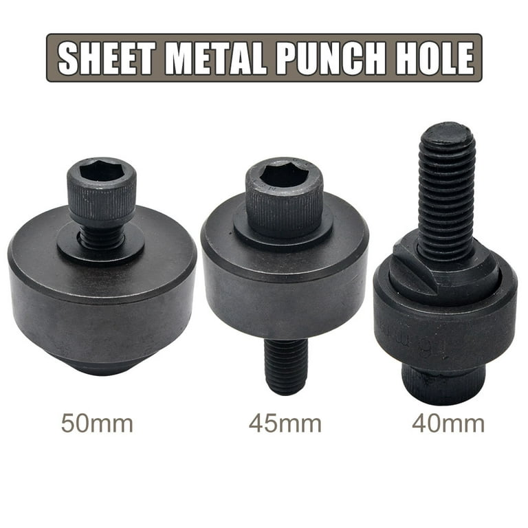 SagaSave 35mm Sheet Metal Punch Hole Punch Metric Sized Holes for Steel  Plate Stainless Steel 