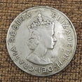 thumbnail image 1 of ZHAOCHENG Monedasparacoleccionistas-BritánicaElizabethII1959ViejoBlancoCobreMoneda38MM, 1 of 2