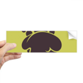 thumbnail image 1 of Autocollant Pare-Chocs Rectangulaire Contour de Glace Cerise pour Fenêtre de Carnet, 1 of 1