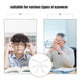 thumbnail image 4 of almohadillas nasales de silicona suave en forma de U para gafas, almohadillas antideslizantes para soporte nasal, pieza nasal transparente de repuesto para puente nasal de gafas, 4 of 8