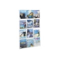 thumbnail image 1 of Safco Reveal - Support de Littérature - Montable au Mur - 12 Compartiments - Transparent, 1 of 2