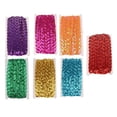 thumbnail image 3 of 13m Sequins Paillette Ribbon Trim Braid Trim Lace DIY Sewing Clothing Green, 3 of 9