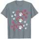 thumbnail image 3 of Fiudx Camisas de Mujer Tops con Estampado de Moda para Mujer, Blusa de Manga Corta, Camisetas Divertidas con Cuello Redondo, 3 of 3