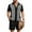 Black, variant on Men's Short Set 2 Piece Outfits Knit Button Up Shirt Retro Short Sleeve Polo Shirts and Short Set Summer Beach Suit