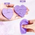 thumbnail image 2 of Esponjas faciales Nuenen, 60 unidades, con recipiente en forma de corazón, 2 of 7