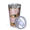 thumbnail image 2 of 16oz Tumblers German Shepherd Stainless Steel Vacuum Insulated Double Wall Travel Tumbler Cups Mug with Lid and Straw,Cleaning Brush for Coffee,Tea, 2 of 4