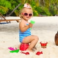 thumbnail image 2 of 24pcs Child Sand Bucket Interesting Kids Beach Bucket Toy Mini Bucket Toys, 2 of 8