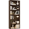 thumbnail image 1 of Librero Bluelander, Estante Organizador con 6 Compartimientos, Café Oscuro, 1 of 5