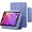 Purple, variant on ESR Trifold Case Compatible with iPad mini 7th Gen (A17 Pro, 2024) & 6th Gen (2021), Slim Two-Way Stand with Magnetic Attachment, Auto Wake/Sleep & Durable Protection, Black