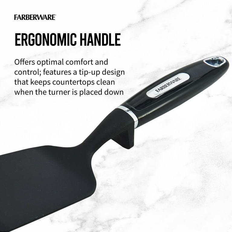 Farberware Professional Nylon Kitchen Spatula/Turner with Black