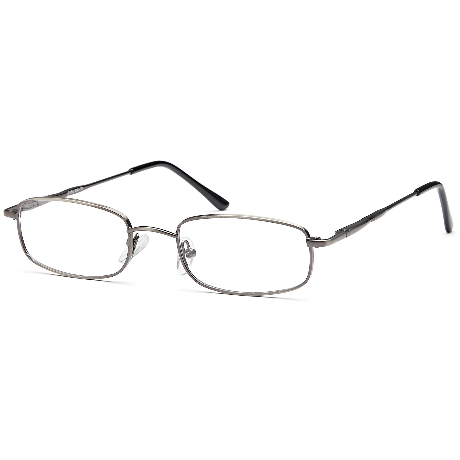 Unisex Eyeglasses 49 19 135 Antique Pewter Metal Generic Brand
