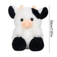 BGZLEU Adorable Palm Pals Sweetie Cow Stuffed Animal - Pocket-Sized Play - Collectable Fun - 7. ...