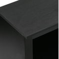 thumbnail image 2 of MAYEERTY Stylish Design 30 Shoe Cubby Console, Contemporary Shoe Cabinet with Multiple Storage Capacity, Free Standing Tall Cabinet with Versatile Use for Hallway, Bedroom, Black, 2 of 16