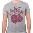 thumbnail image 2 of Knit Happens Shirt Unisex 2X-Large Grey, 2 of 5