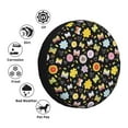 thumbnail image 4 of Rateoe Flower Butterfly Pattern Tire Cover Wheel Protectors Weatherproof Wheel Covers Universal Fit for Trailer Rv SUV Truck Camper Travel Trailers Accessories-16 inch, 4 of 6