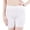 White, variant on LUOGENLI Women's Plus‑Size Ice Silk Anti‑Chafing Safety Shorts, Summer Ultra‑Thin Seamless Scalloped Hem Boyshort Underwear For Wedding Dress White XXXXL