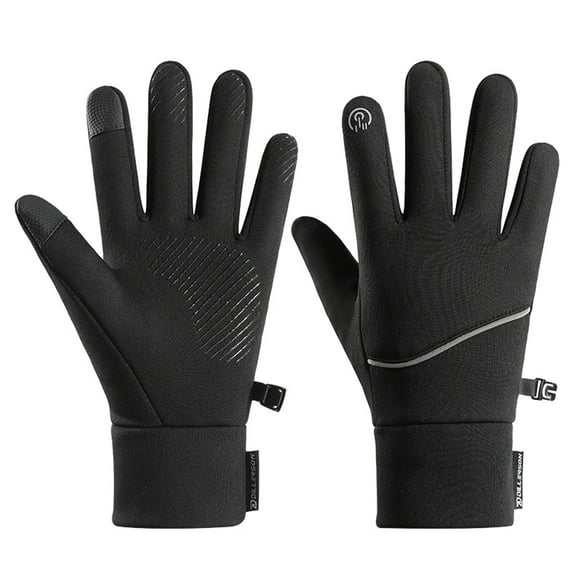 NKZNKZ Winter Gloves for Men Winter Warm Gloves Touch Screen Thermal Gloves Waterproof Resistant Windproof for Driving,Bicycle, Cycling SIZE:XL