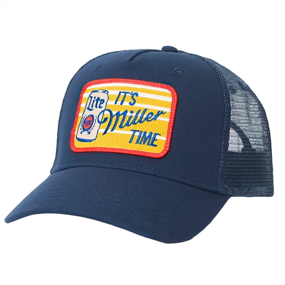 Miller High Life 883099 Its Miller Time Trucker Hat by Junk Food