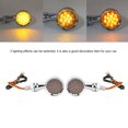 thumbnail image 1 of Motorcycle 2Pcs Motorcycle Turn  Lamp Brake Light Vintage Grille Modification Accessory, 1 of 8