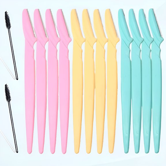 ACDANC Multi-Purpose Dermaplaning Tool Dermaplane Razor Face Remover Hair Shaving and Grooming Eye Shapers with Precision Cover for Women Men