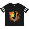 thumbnail image 3 of Inktastic Toucan Tropical Bird Cute Rainforest Boys or Girls Toddler T-Shirt, 3 of 5