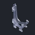 thumbnail image 2 of 12pcs Foldable Plastic Display Easel Stand Plate Dish Bowl Picture Photo Frame Photo Pedestal Holder (Transparent), 2 of 8