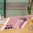 thumbnail image 4 of Cute Case with Strap Compatible Samsung Galaxy S23 Ultra 5g Case with Stand 2023,Shockproof PC + Leather Finger Strap Ultra Slim Cover Case for Galaxy S23 Ultra Phone Case for Women Girls Pink, 4 of 6