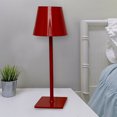 thumbnail image 4 of Lámpara De Escritorio Lámpara de escritorio LED Lámpara de mesa nórdica con control táctil para dormitorio de cocina (cuadrado rojo) Likrtyny Para estrenar, 4 of 6