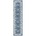 thumbnail image 2 of SAFAVIEH Amelia Emmalyn Floral Runner Rug, Navy/Ivory, 2'2" x 8', 2 of 11