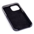 thumbnail image 4 of Dockem iPhone 13 Pro Max Luxe M2 Wallet Card Case with Built-in Metal Plate [Black/Grey], 4 of 9