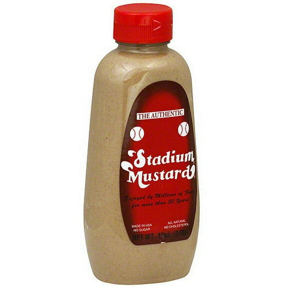 Stadium Mustard, 12 oz (Pack of 12)