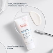 Avene Hydrance RICH Hydrating Cream, Daily Facial Moisturizer for Dry Skin, 1.3 fl oz