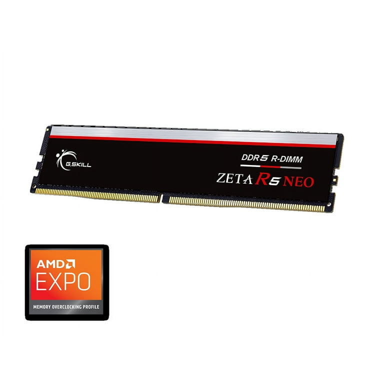 メモリー G.SKILL ZETA R5 NEO DDR5 ECC 64GB G.SKILL Zeta R5 Neo 64GB (4 x 16GB) ECC Registered DDR5 6400 R