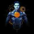thumbnail image 2 of Junior's Marvel Eternals Ikaris Circles  Graphic Tee Black 2X Large, 2 of 3