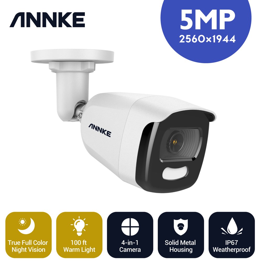ANNKE NightChromaTM NCA500 5MP Super HD True Full Color Night Vision