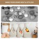 thumbnail image 5 of Wall Hanging Fruit Baskets for Kitchen 3 Pack Woven Produce Holder Vegetable Hanging Basket C, 5 of 5