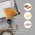 thumbnail image 6 of 7.5" Semi-automatic Belt Cutter Deli Food Machine Home Deli Food Slicer, 6 of 7