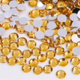 thumbnail image 1 of Rhinestones Kdkyy SS6 2 mm con base plana, amarillo dorado, 3000 piezas, 1 of 7