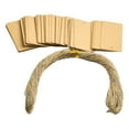 thumbnail image 4 of 100 PCS Kraft Paper Gift Tags Vintage Wedding Hang Tags 1.2x1.9 Inch, 4 of 5
