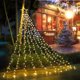 thumbnail image 1 of Qulist Luces De Estrellas De Decoración Navideña para Exteriores, 317 Luces Led De Cadena para Adornos De Árboles De Navidad De 16.4 Pies, 1 of 5