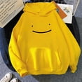 thumbnail image 6 of Men and women smiling face sports hoodie autumn and winter casual dream hooded pullover Harajuku super David coat-Khaki-L, 6 of 7