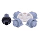 thumbnail image 4 of M Buder 50 Set Boquilla Aspersor 4 Salidas Nebulización Riego Gris, 4 of 9