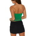 thumbnail image 3 of Fortune Tube Top Sans Bretelles Dos Nu Tulle Patchwork Gilet pour Femmes, 3 of 9
