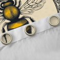 thumbnail image 4 of Homewish Kawaii Bee Queen Blackout Curtains Set of 2 (52x84 Each), Bohemian Damask Window Curtains, Western Vintage Fashion Curtains and Drapes, Blackout Curtains Room Decor, 4 of 6