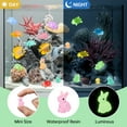 thumbnail image 3 of Glow In The Dark Mini Resin Animal Figurines, Luminous Indoor & Outdoor Decorations for Garden Decor, Aquarium Displays, Fairy Tale Miniature Landscapes, Potted Plants, Hide & Seek Play (206PCS), 3 of 6