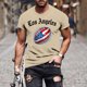 thumbnail image 1 of Ceisia Men's Spring Sporty Printed Round/Crew Neck Long Gift Sleeve Shirt - Comfortable Daily Outdoor Wear, 1 of 5
