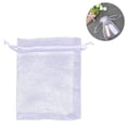 thumbnail image 2 of 100Pcs sheer Drawstring Organza Jewelry Pouches, 2 of 5