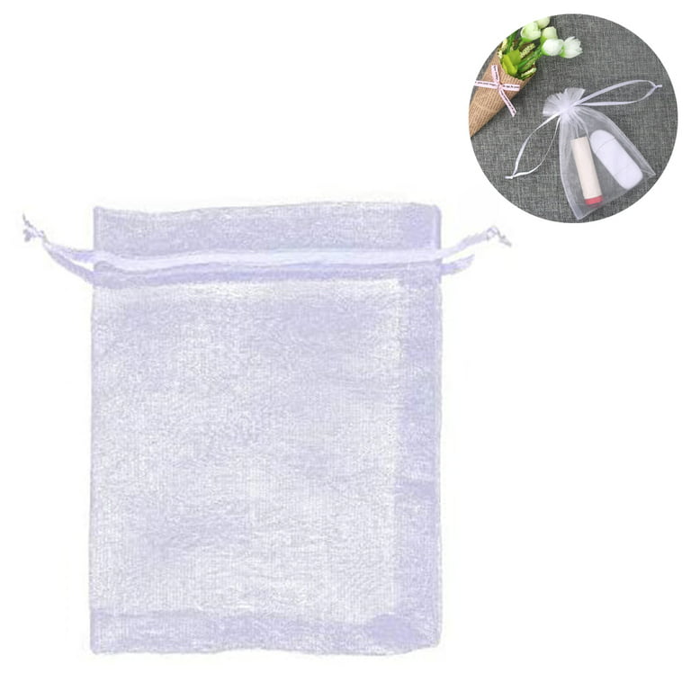  Kslong 100PCS Sheer Organza Bags Drawstring 4x6, Small Jewelry  Mesh Bags Drawstring, Mesh Party Wedding Favor Bags for Small Business ,Gift,Candy,Bracelet Packaging,Empty Sachet Bags (Hot Pink) : Industrial &  Scientific